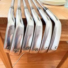 PRGR TR-X 910 アイアン6本セット スチールシャフト(S)の画像