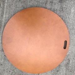 折りたたみ円卓　丸テーブル　持ち手付きの画像