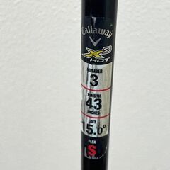 Callaway X2 HOT フェアウェイウッド（3W, 15度）レフティの画像
