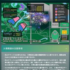 【定価以下で差し上げます】万博夜空がアートになる日2025パノラマシートの画像