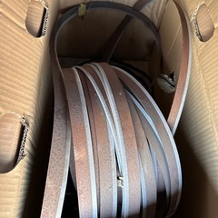 研磨ベルト 大量セット 255mm 古いベルトまとめ売り 引き取り限定の画像