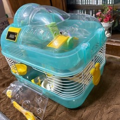 ハムスターゲージ/スケルトンブルーの画像