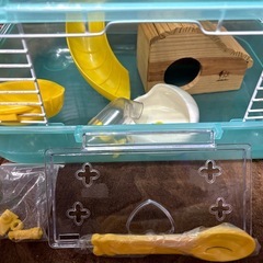 ハムスターゲージ/スケルトンブルーの画像
