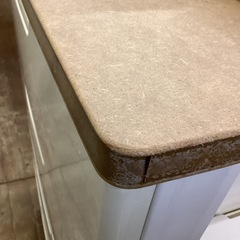 万代店　木製天板チェスト　4段　訳あり(天板剥がれ)の画像