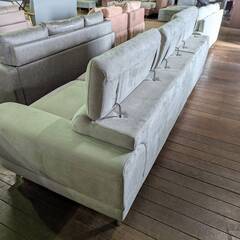 3PソファGY色！ヘッドレス動かせます♪の画像