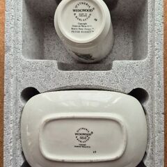 未使用　ウエッジウッド　ピーターラビット　ソープディッシュ＆コップの画像