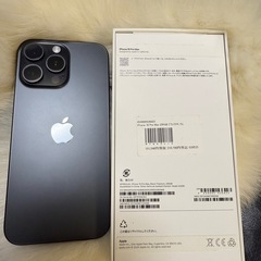 Apple iPhone 16 Pro Max 256GB ブラックチタニウム 国内版 SIMフリー値下げ不能の画像