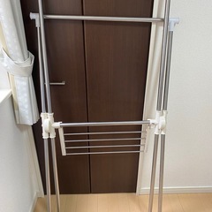 ニトリ　コンパクト　物干しの画像