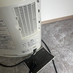 加湿付きセラミックヒーター パナソニック 1250W ハイパワーの画像