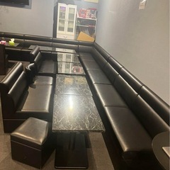 業務用ソファー　スナック用の画像