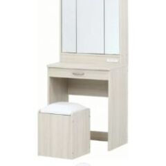 ドレッサー 三面鏡 コンセント付きの画像