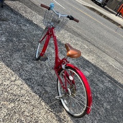 変速付き24型自転車の画像