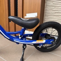 キックバイク　マリオ　ブルー　数回使用の画像