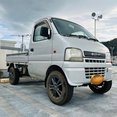 ⭐️車検付き⭐️４ＷＤリフトアップ　スズキキャリイ　軽トラの画像