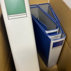 【事務用品】【ファイル】お譲りしますの画像
