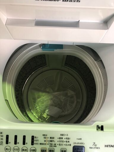 【ジャングル和泉大型良品館】 洗濯機 ヒタチ NW-Z70E5 2019【R266】