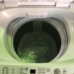 ジャングル×2和泉大型良品館 洗濯機 アクア AQR-GV70J 2021【R267】の画像