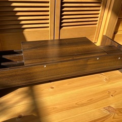 デスクシェルフ　パソコン台　小物置きの画像