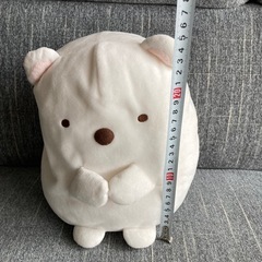 すみっコぐらし　しろくまぬいぐるみの画像
