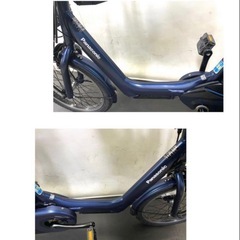 1年保証　新型　パナソニック　ギュット　ラクイック　紺色　電動アシスト自転車　g1120の画像
