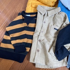 男の子　冬服　90cm
の画像