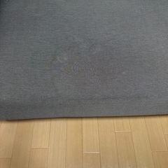 ソファ　IKEA グレーの画像