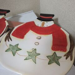 クリスマスクッキープレート２枚セット　認定インターナショナルベッカバートンの画像