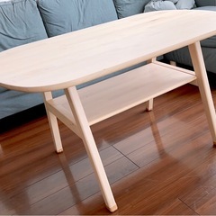 IKEAのダイニングテーブルになります。なります。の画像