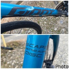 お薦め品‼️GIANTクロスバイク自転車 変速24段 ディスクブレーキの画像