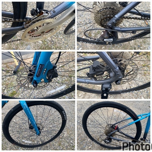 お薦め品‼️GIANTクロスバイク自転車 変速24段 ディスクブレーキ