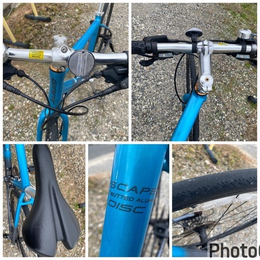 お薦め品‼️GIANTクロスバイク自転車 変速24段 ディスクブレーキ