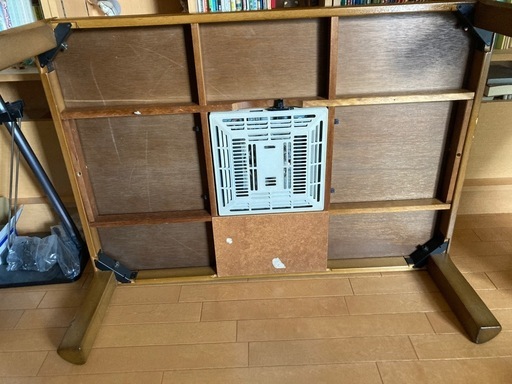 お取引中　こたつテーブル　天然杢使用　木製