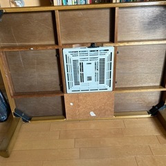 こたつテーブル　天然杢使用　木製の画像