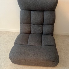 つながるハイバックポケットコイル座椅子(ロダトール GY) ※急ぎのためお安く出品しますの画像