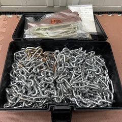 タイヤ金属チェーン　ラダー型　冬支度　雪対策の画像