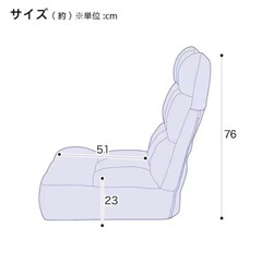 ポケットコイル座椅子 (ニトリ)の画像