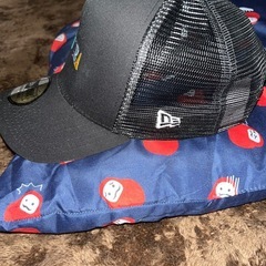 ニューエラキャップ黒の画像