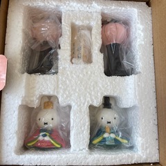 ミッフィー陶器雛人形　通常セットの画像