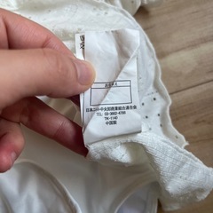 juo✨ほぼ未使用✨ワンピース形水着✨ベビー水着✨の画像