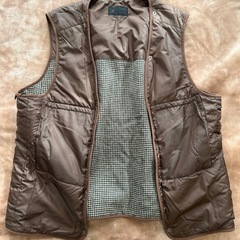 ダーバンD'URBANフード付きコートメンズコートモッズコートアウター冬服秋服防寒用防寒服ジャンパージャンバーダークブラウン　焦げ茶色メンズ（men’s）男性用紳士服肩幅約48センチ身幅約56センチ袖丈約60センチ着丈約83センチライナーの画像