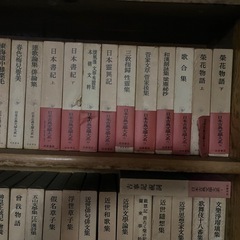 日本古典文学大系　古書　まとめ売りの画像