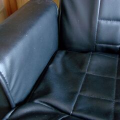 ひじ掛け付き 回転式 リクライニング 座椅子の画像