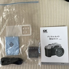 デジカメ6K  32GBカード付きの画像