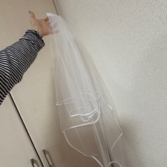 結婚式　ベールの画像