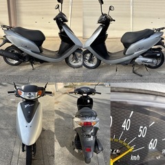 ⭐️AF62ディオ.低燃費4ストモデル⭐️バッテリー・プラグなど新品交換済みで快調⭐️50cc原付スクーター⭐️の画像