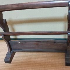 木刀　大 小　刀掛け　セットの画像