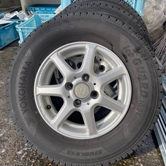 バリ山！　165/80R13 ヨコハマスタッドレス4本セット！の画像