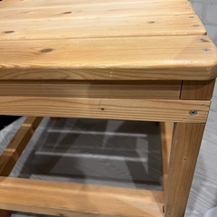 木製イスの画像