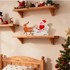 新品 未開封 サンタ トナカイ おもちゃ 動く 
プレゼント 　　の画像