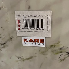 【希少】 カレデザイン Deco Object Struggling Rhinoの画像
